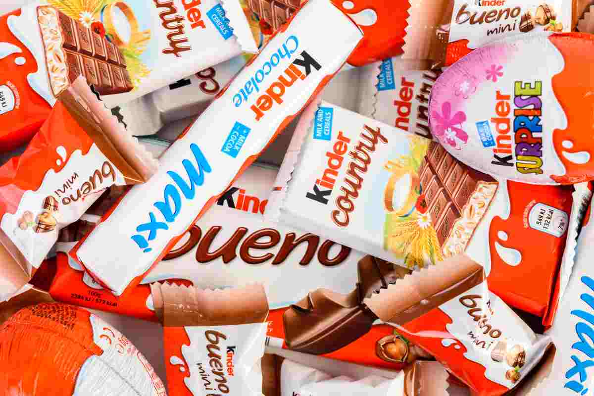 Kinder Ferrero alla salmonella