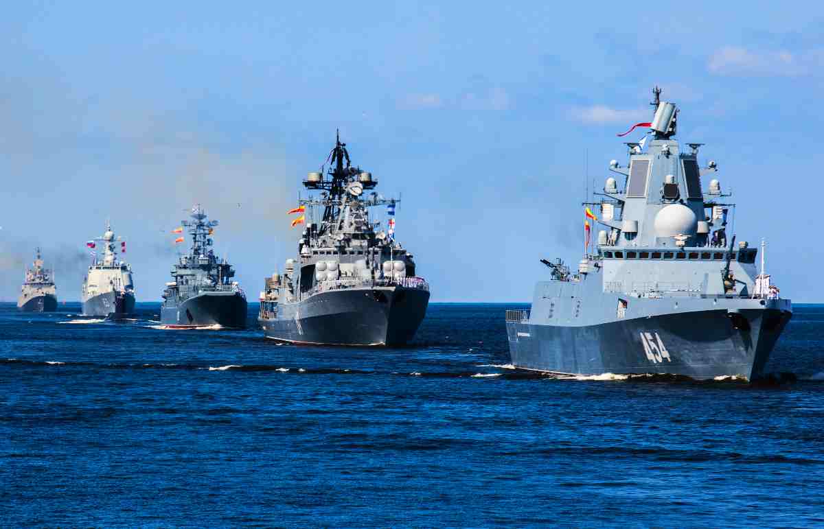 navi da guerra russe