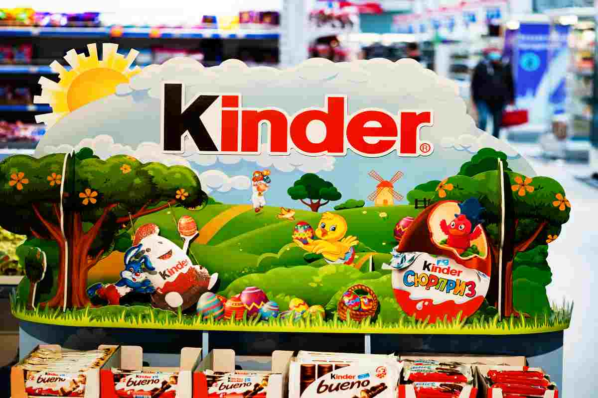 Salmonella negli ovetti Kinder