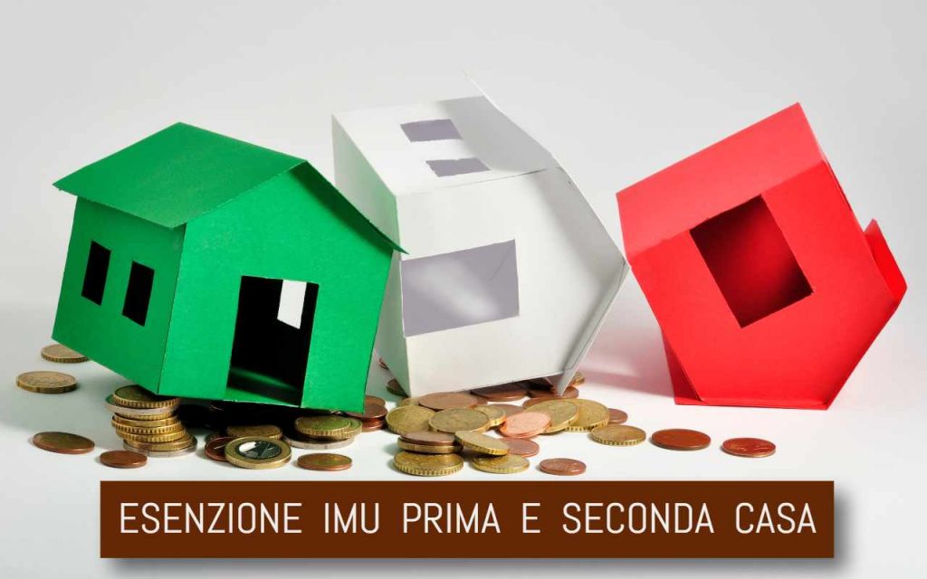 Esenzione IMU prima e seconda casa