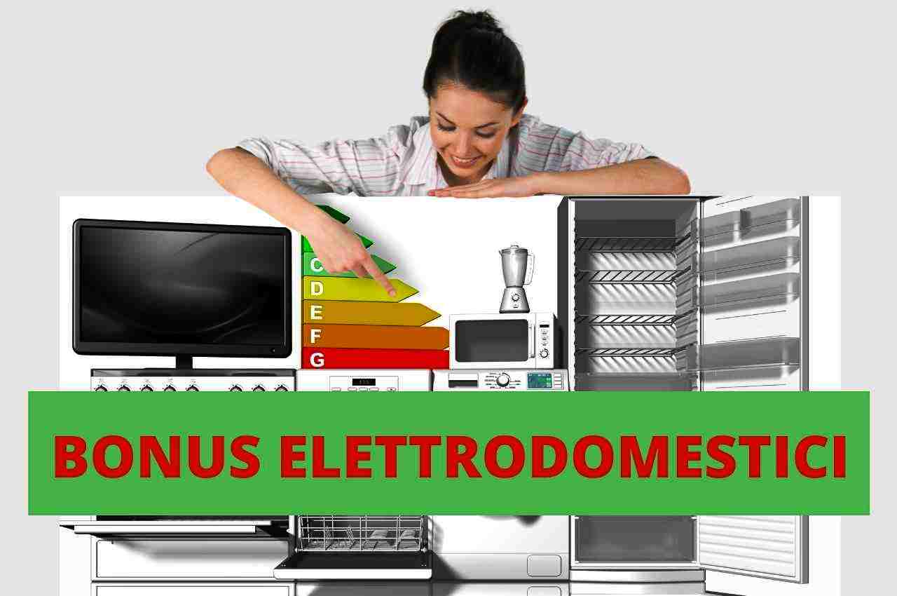 Bonus elettrodomestici 