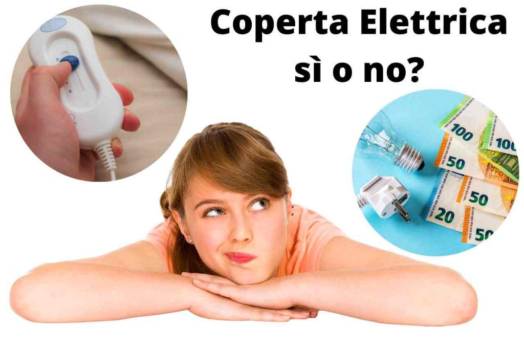 Con la coperta elettrica si risparmia davvero