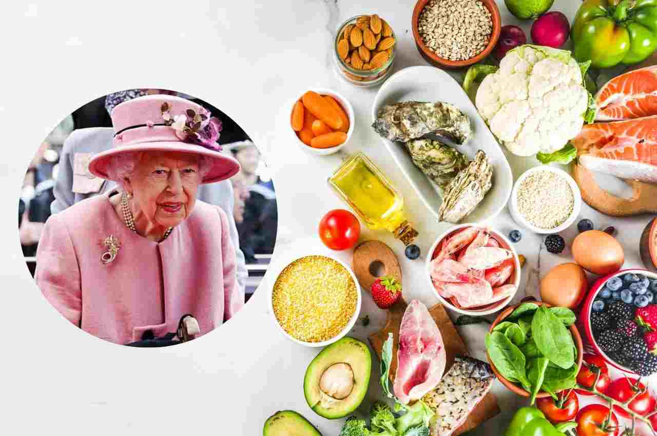Regina Elisabetta dieta