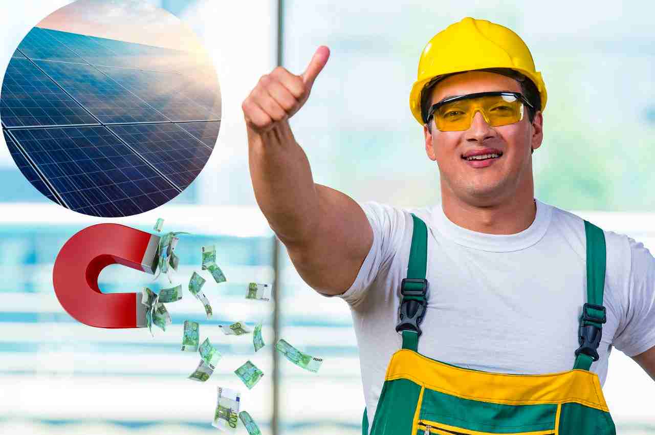 operai fotovoltaico