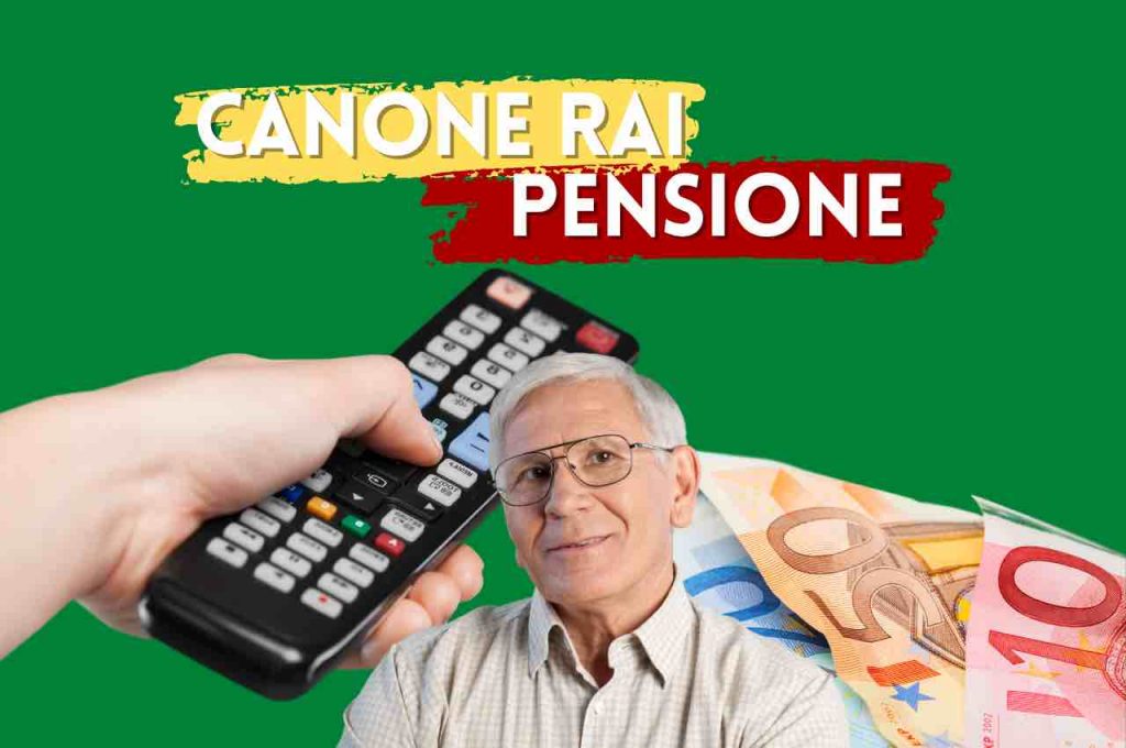 Canone Rai pensione