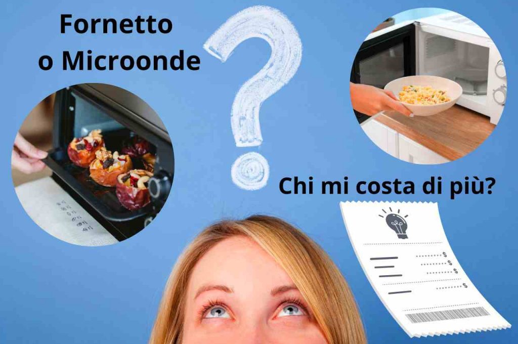 Consuma di più un fornetto o un microonde