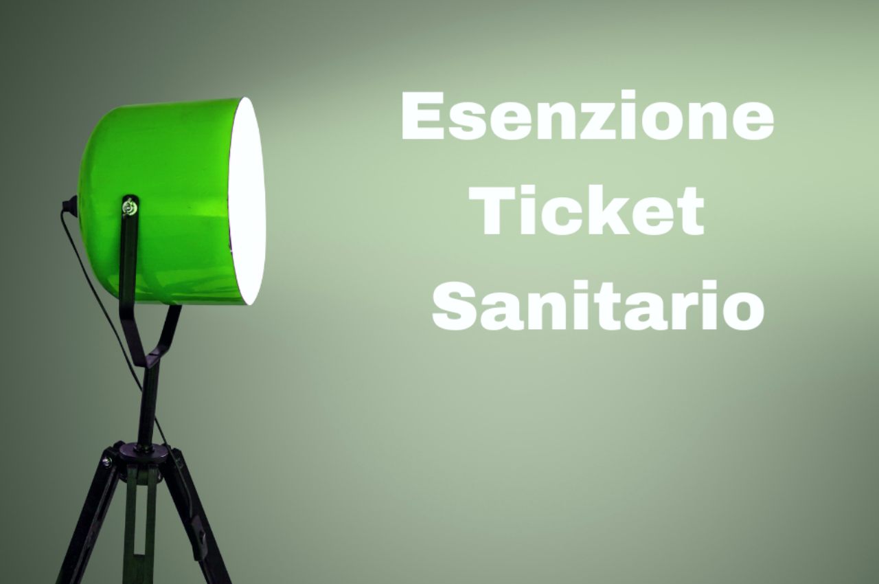 esenzione ticket sanitario