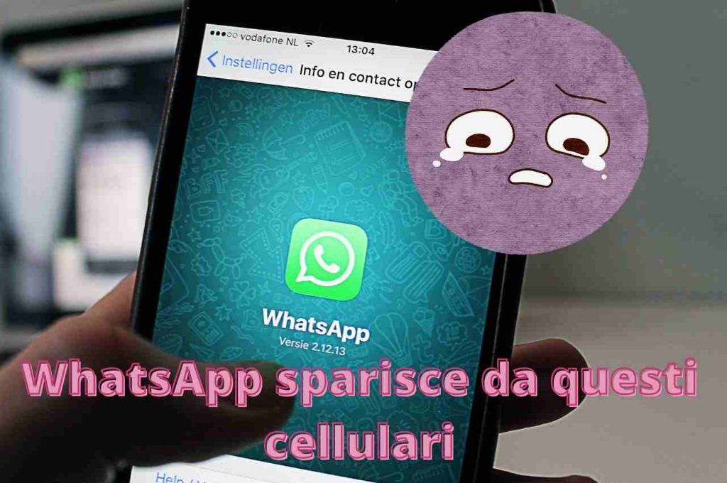 WhatsApp sparisce