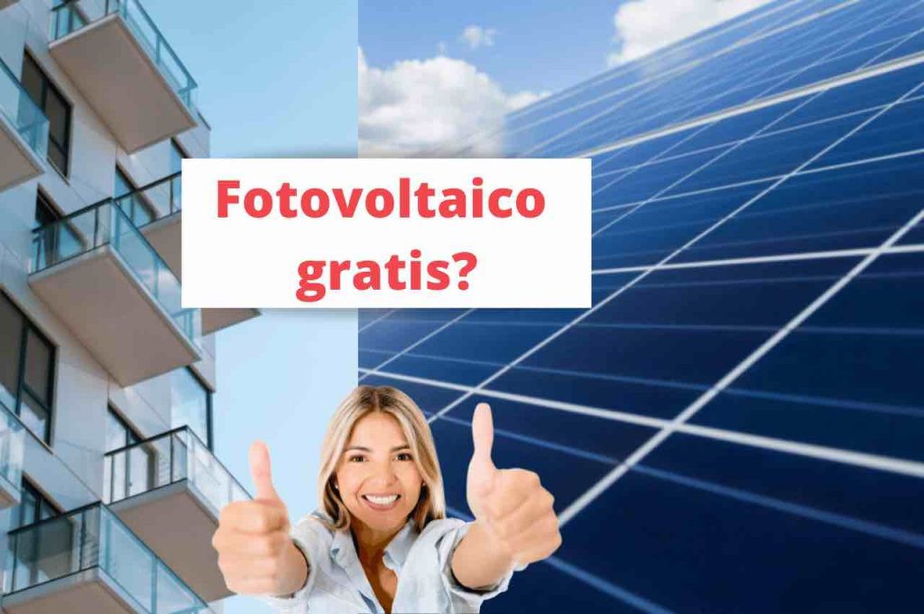 Pannello fotovoltaico balcone