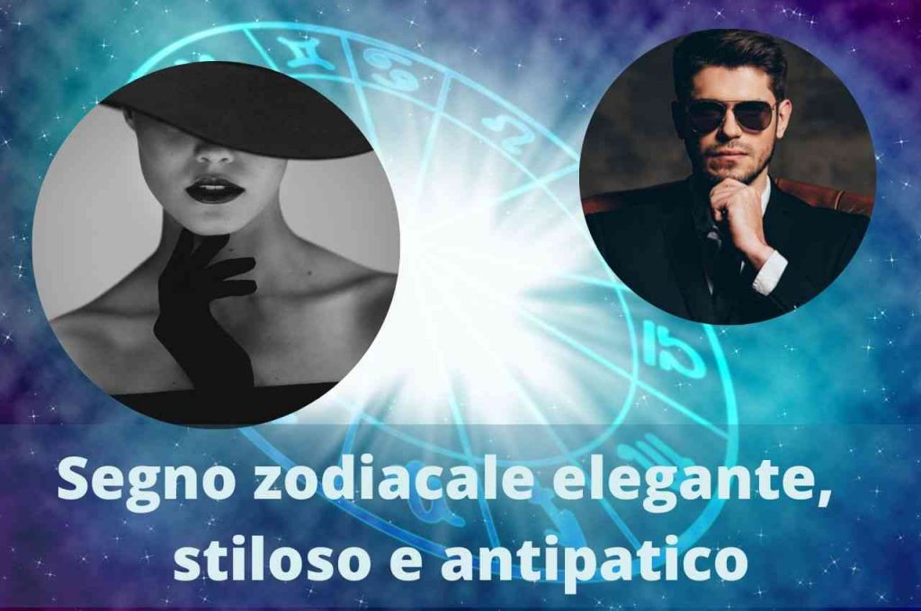 segno zodiacale elegante