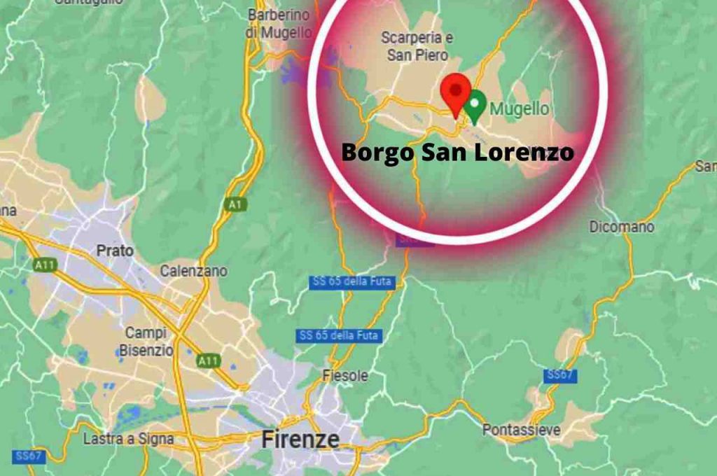 terremoto vicino a firenze