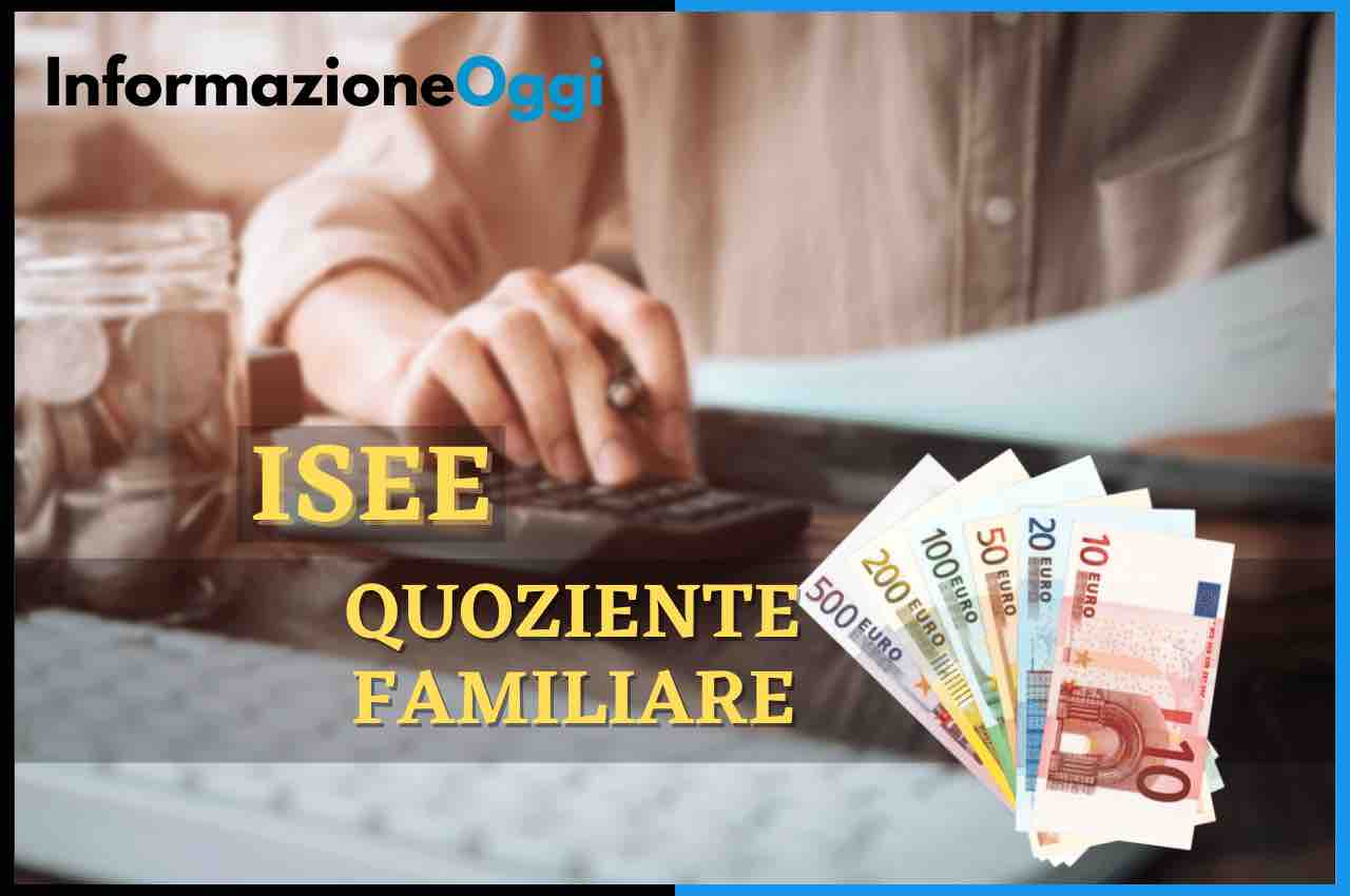 ISEE quoziente familiare