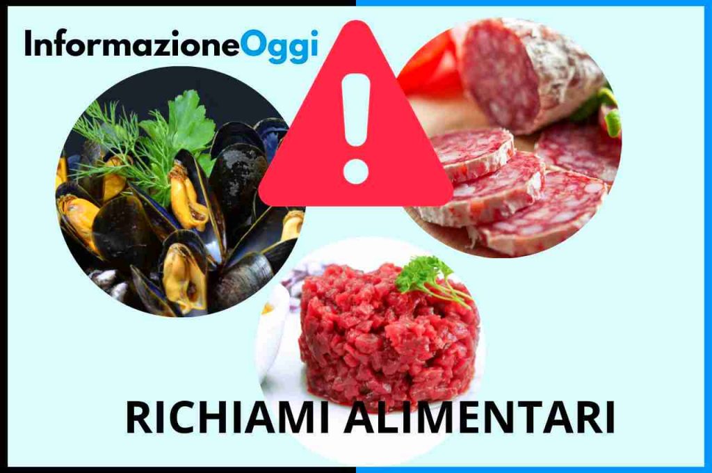 Nuovi richiami alimentari