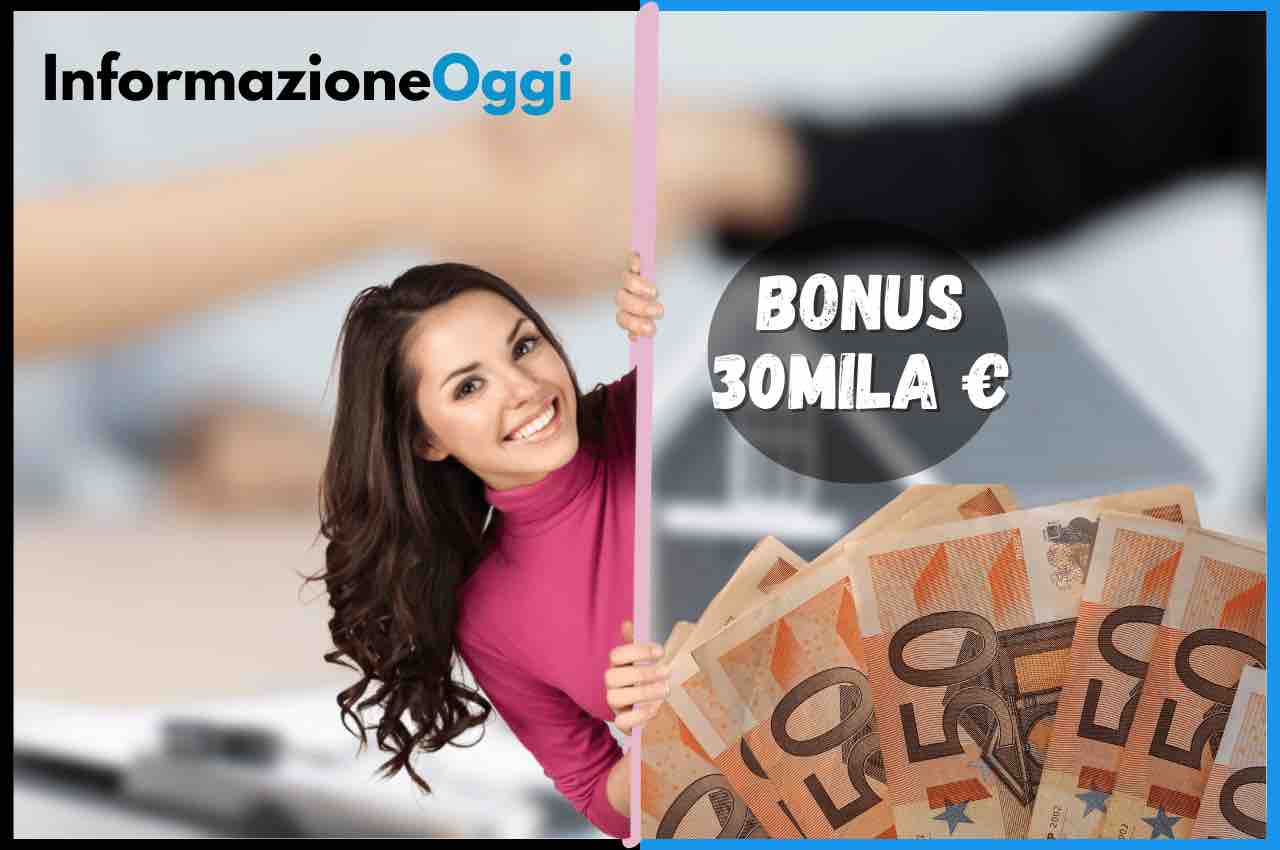 bonus 30mila euro