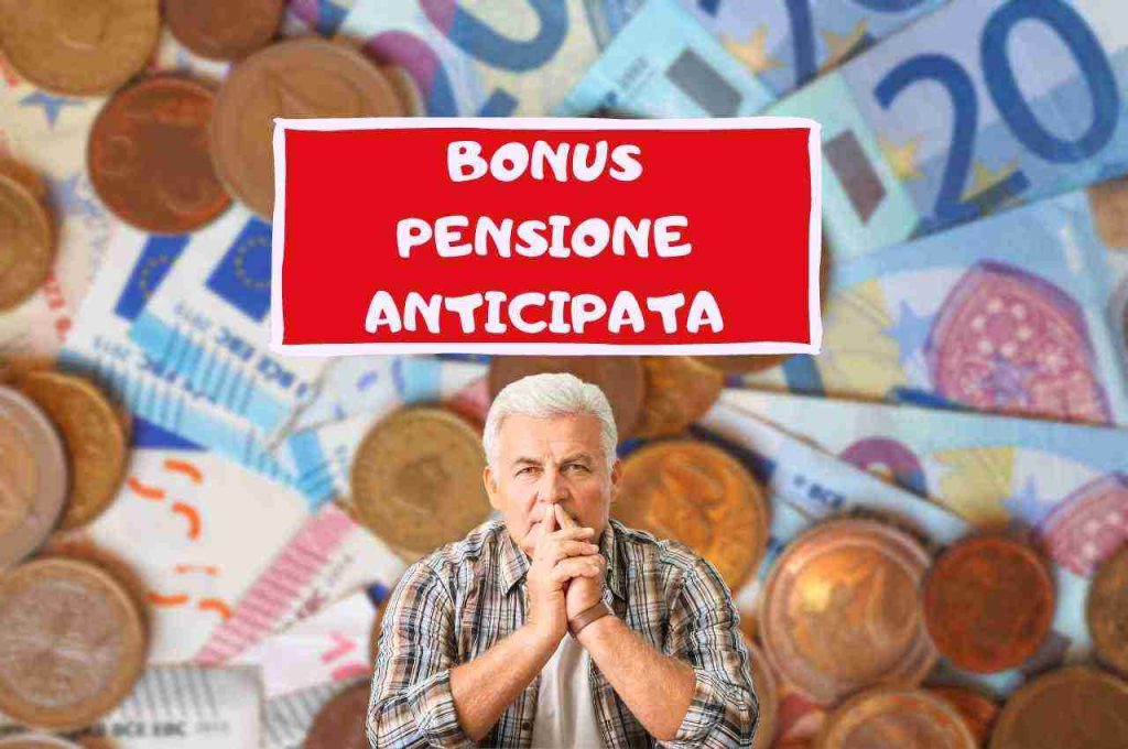 bonus pensione anticipata