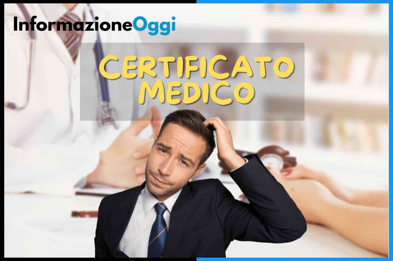 certificato medico ritardo