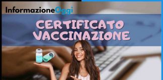 certificato vaccinazioni