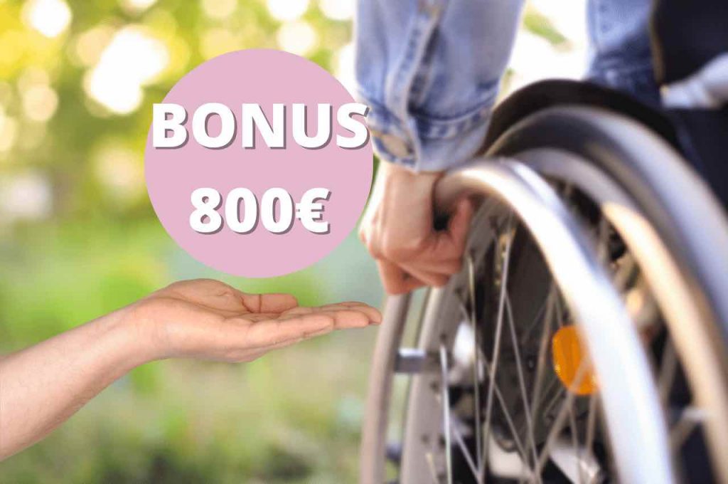 figli disabilità bonus 800