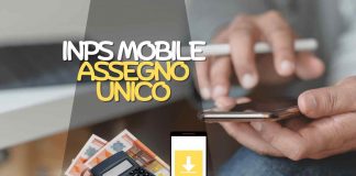 inps mobile assegno unico
