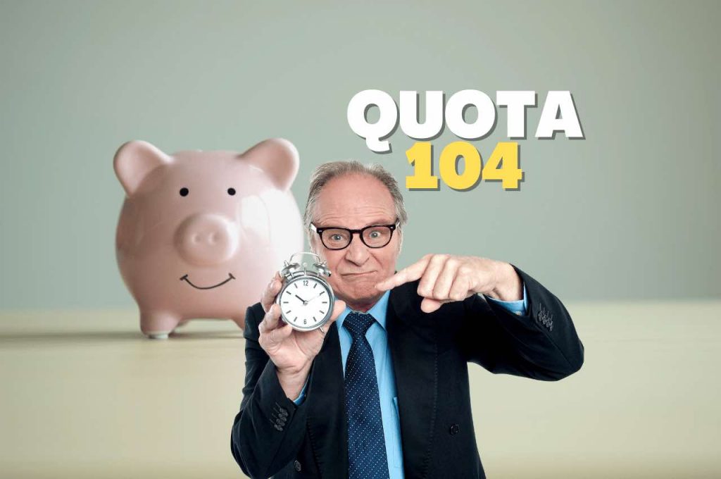 pensioni anticipate quota 104