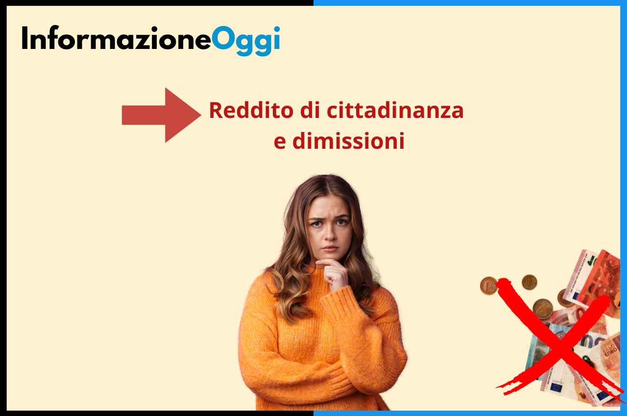 reddito di cittadinanza dimissioni