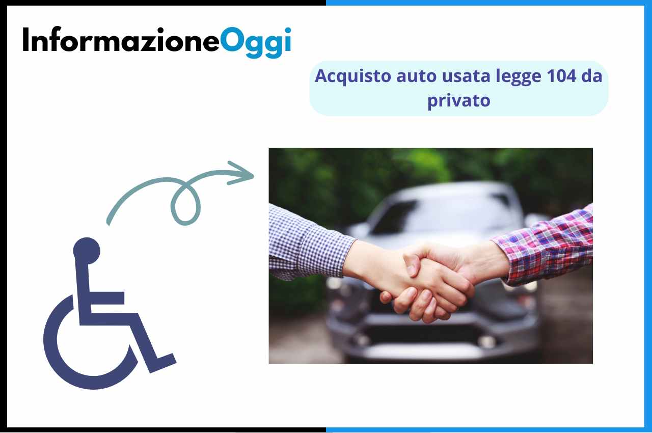 acquisto auto usata legge 104