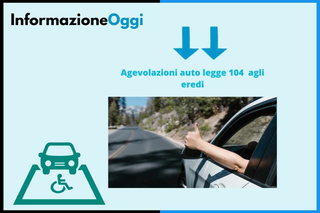 auto legge 104 eredi