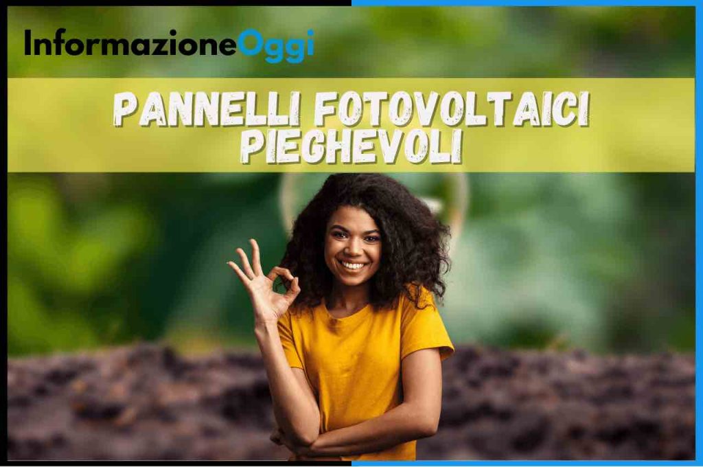 pannelli fotovoltaici pieghevoli