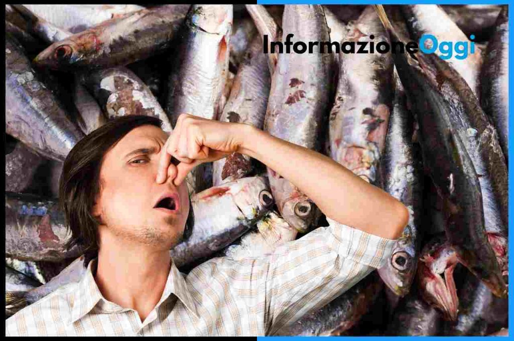 puzza di pesce sulle mani