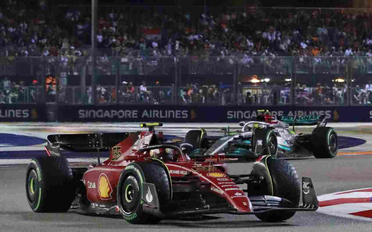 F1 Ferrari e Mercedes da sempre grandi rivali (ANSA)