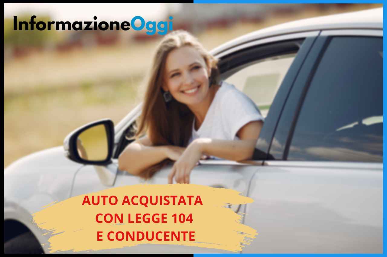 auto acquistata con legge 104