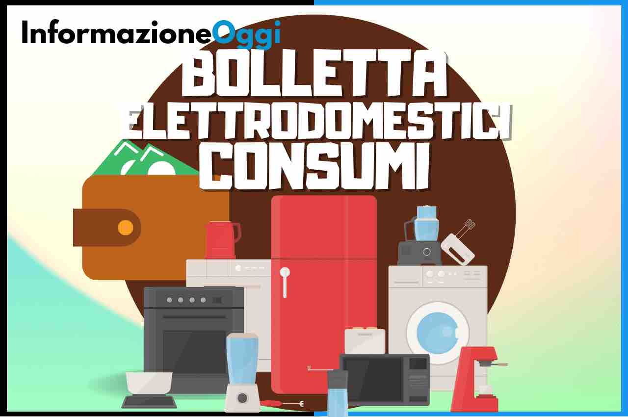 bolletta consumi elettrodomestici