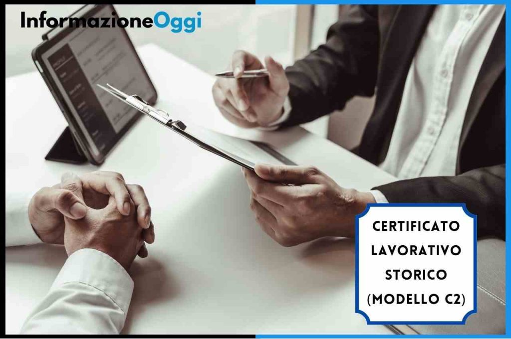 certificato lavorativo