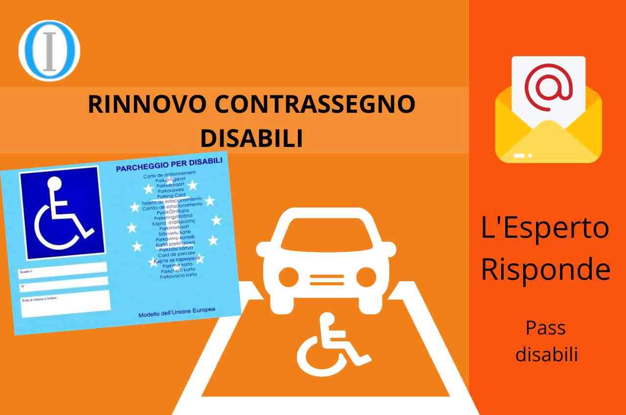 contrassegno disabili