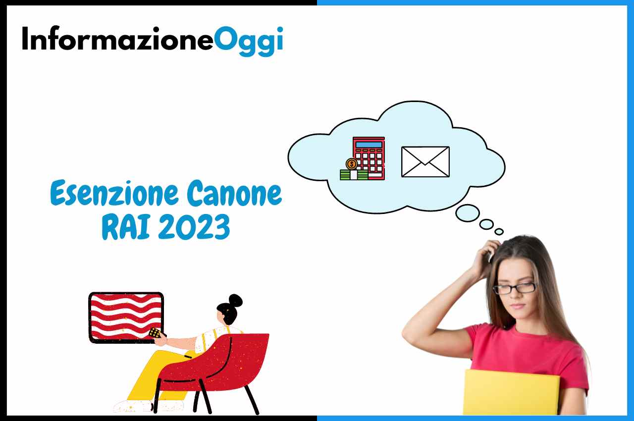 esenzione canone rai 2023