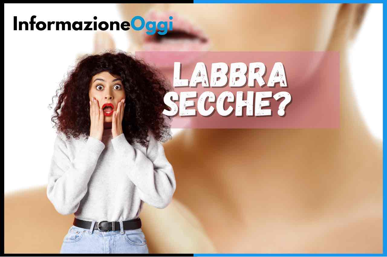 labbra secche rimedi