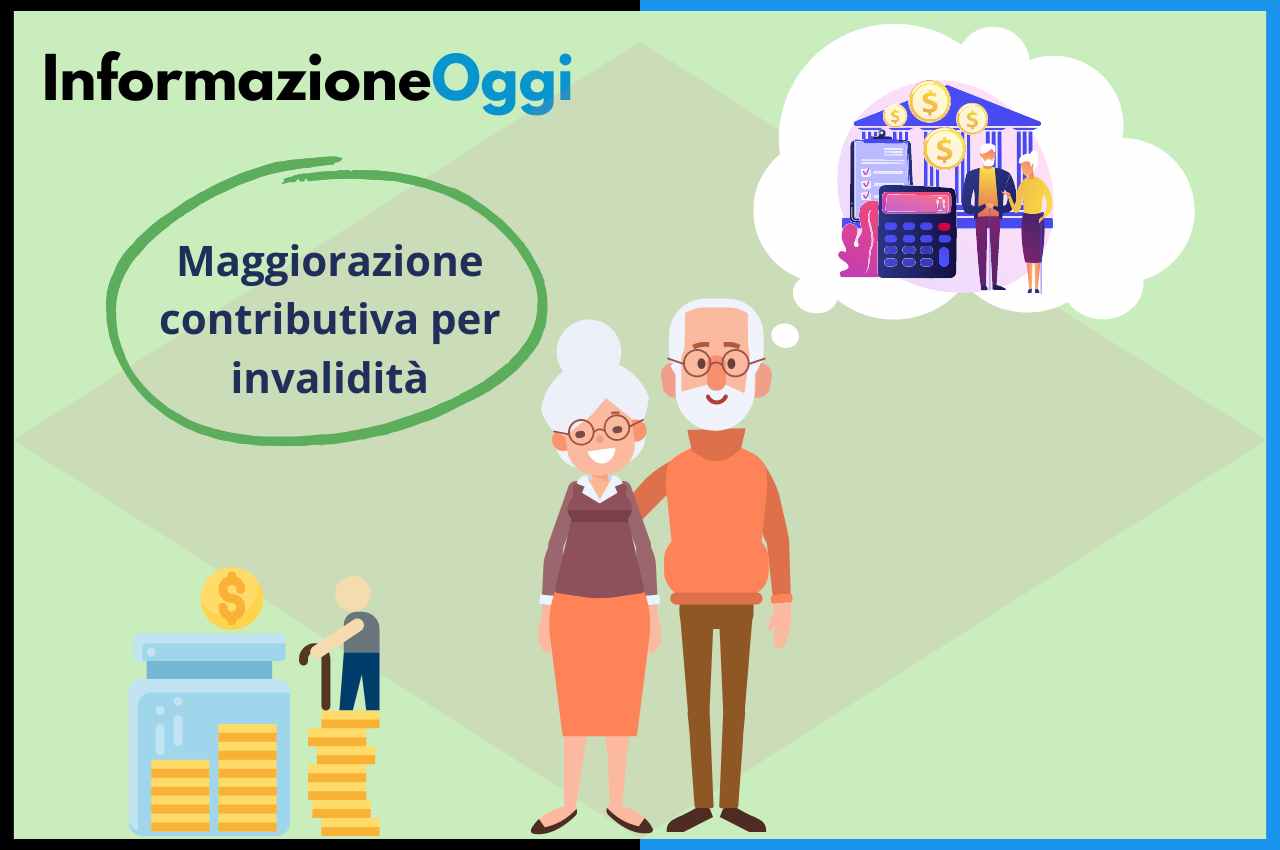 maggiorazione contributiva invalidità