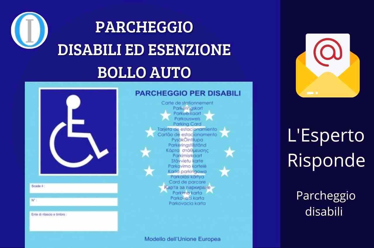 parcheggio disabili