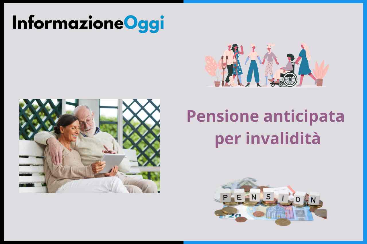 pensione anticipata per invalidità