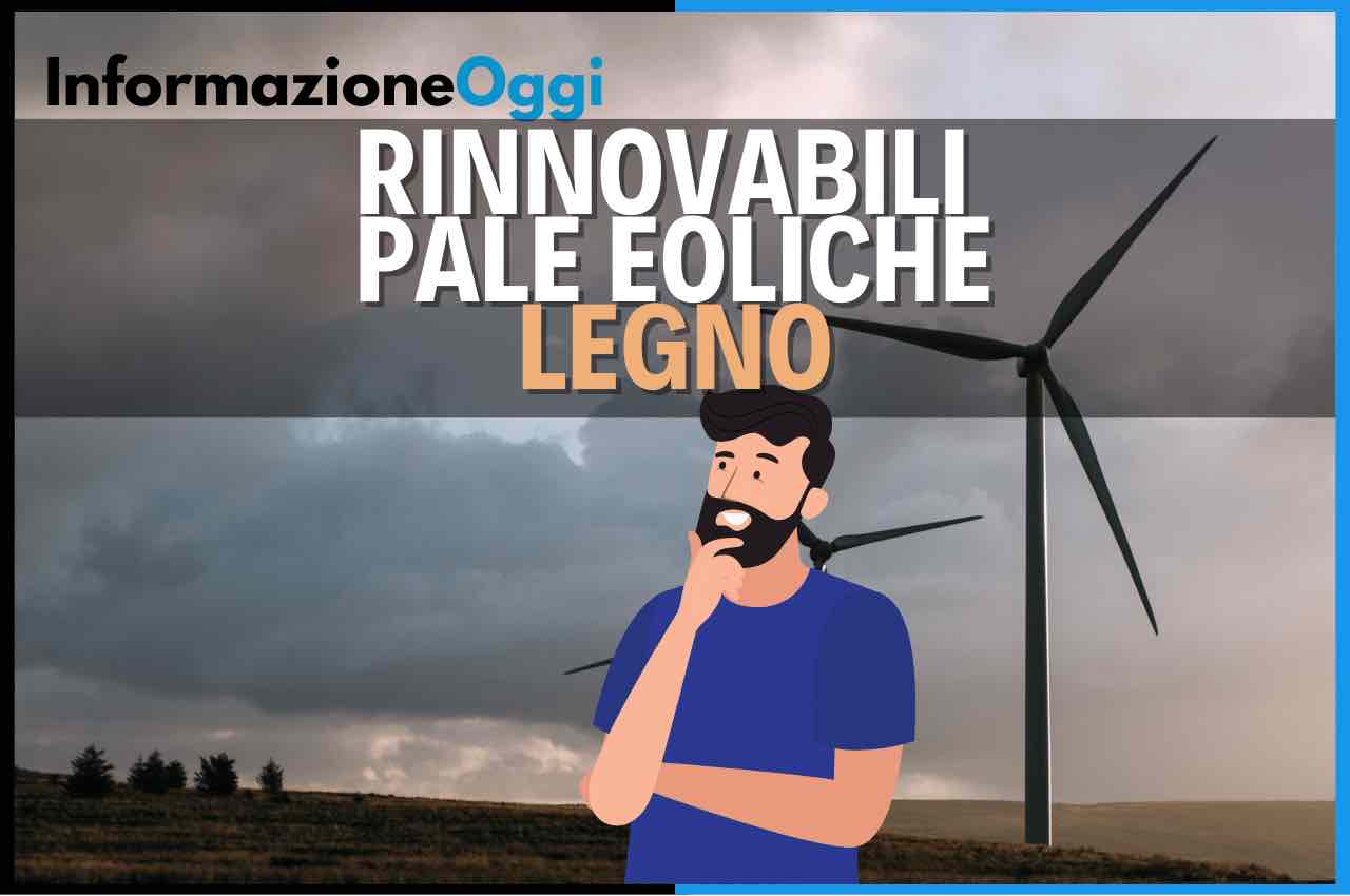 rinnovabili pale eoliche legno