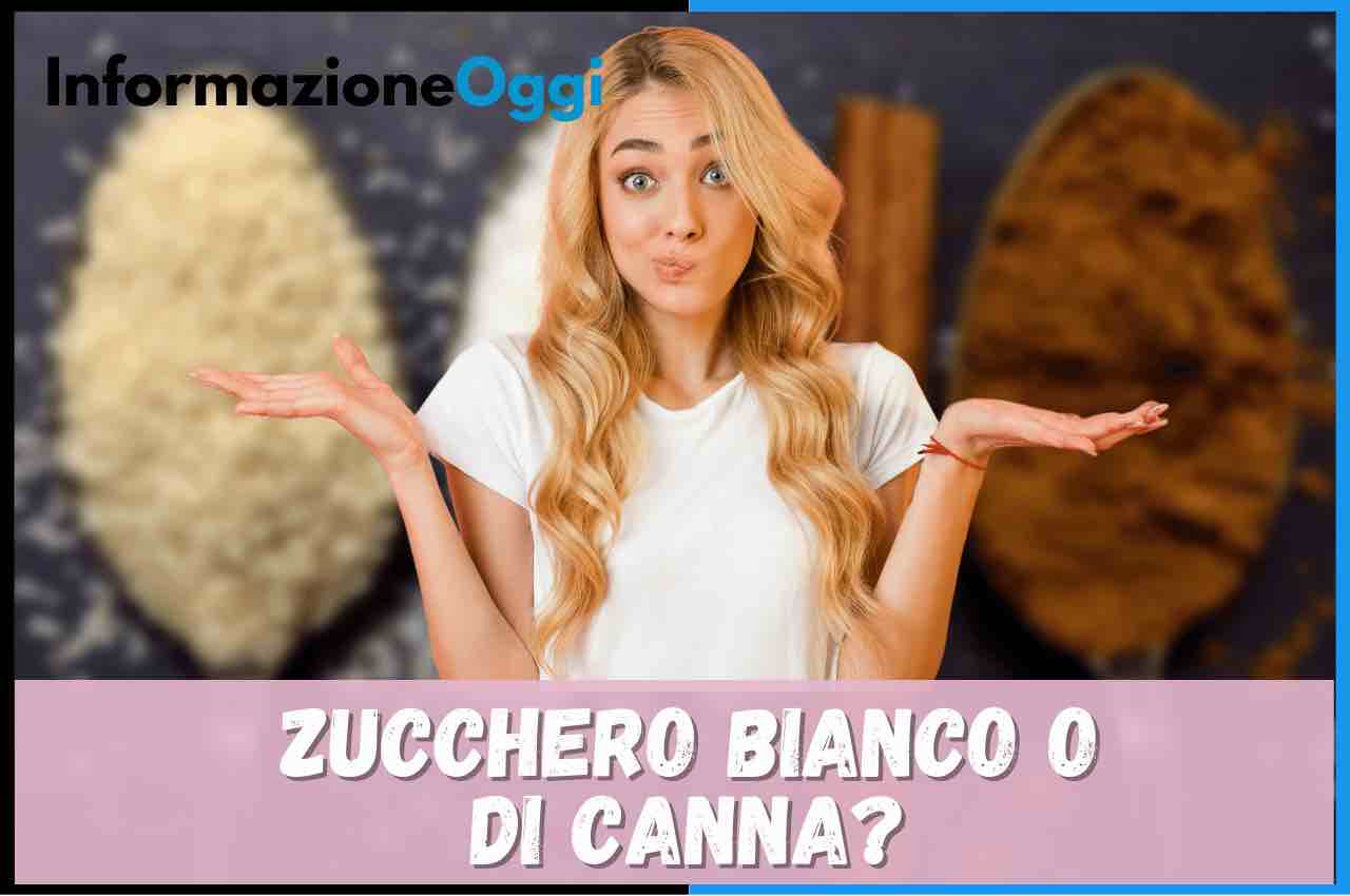 zucchero bianco canna