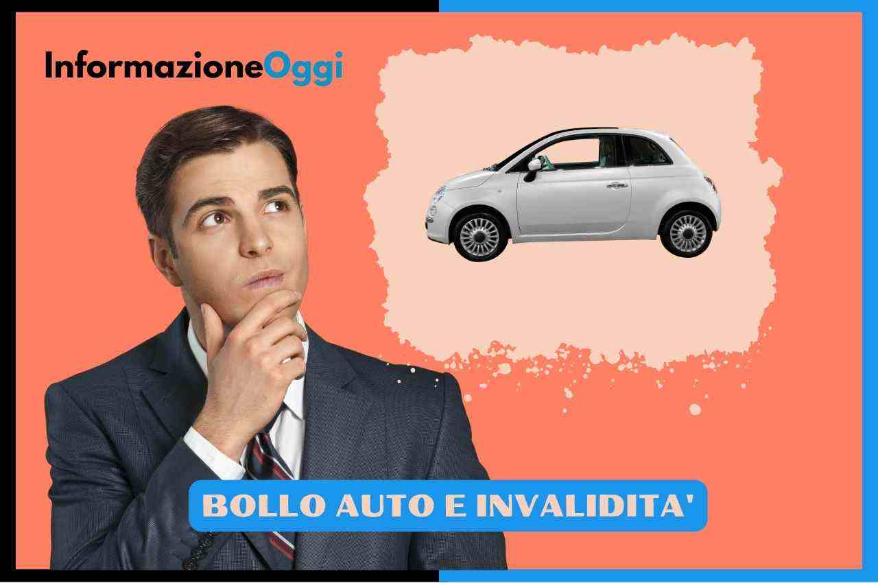 bollo auto esenzione invalidità