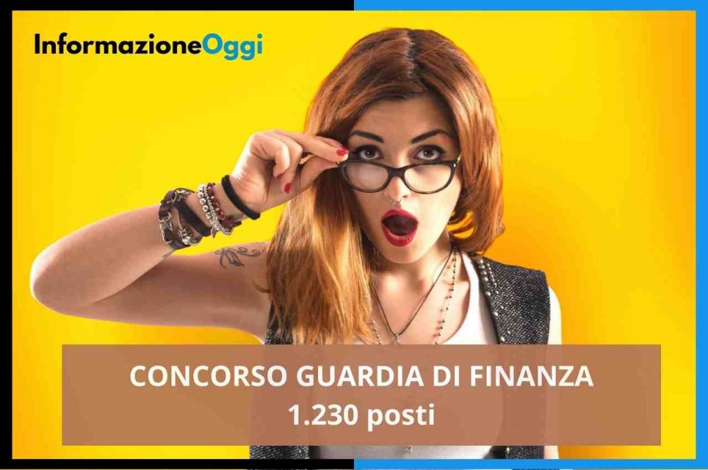 concorso guardia finanza