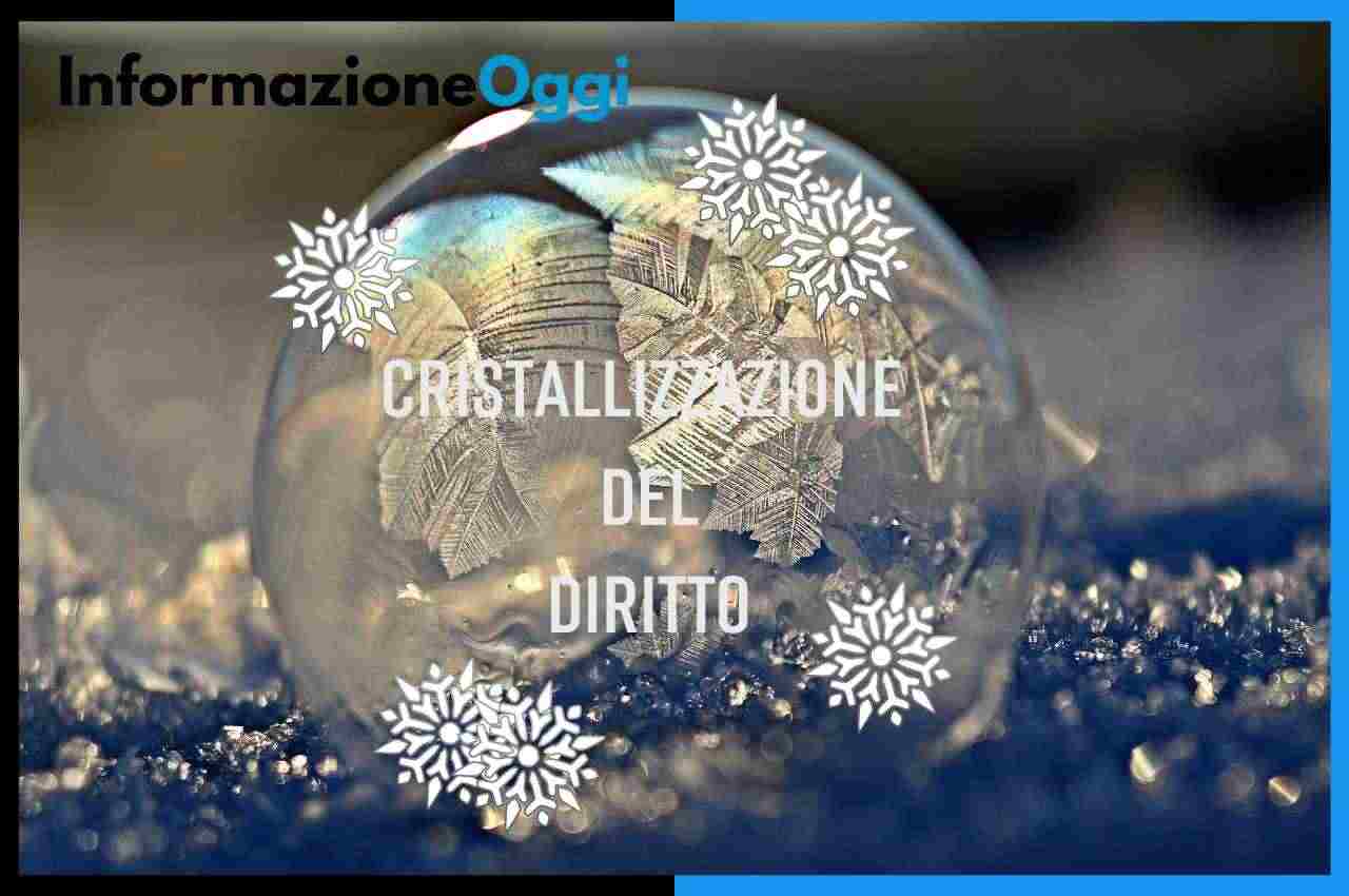 cristallizzazione del diritto