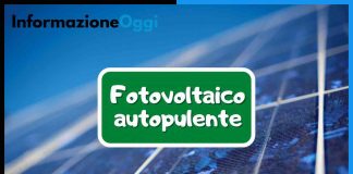 fotovoltaico autopulente