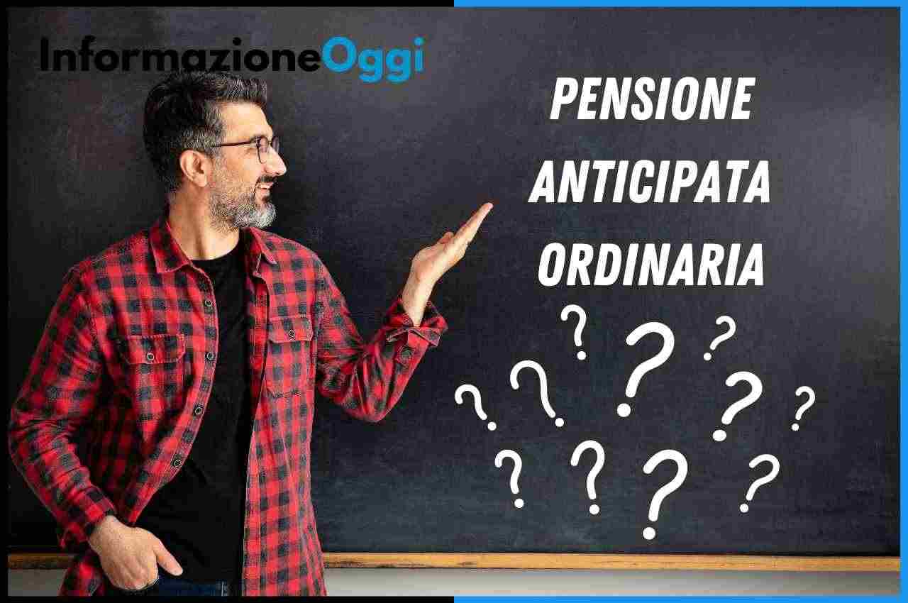 pensione anticipata ordinaria