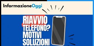 telefono si riavvia