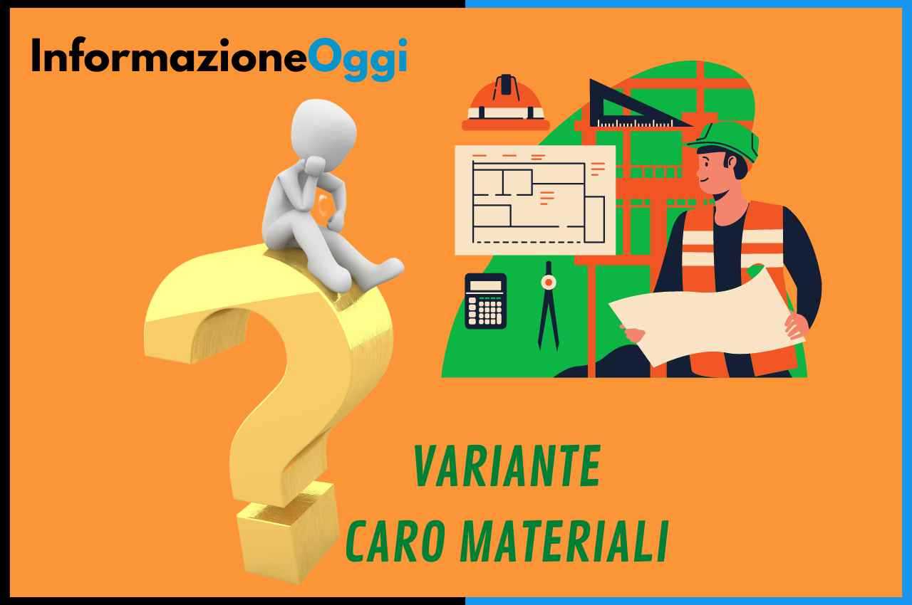 variante caro materiali