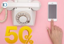 50% su rete fissa e mobile