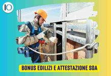Bonus edilizi Attestazione SOA